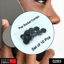 holder with clear pouch and mobile stand