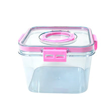 High Quality Plastic Food Storage Container Clear Washable Refrigerator Food Box Food Container Fruit Box Container with Lid (1400 ML)